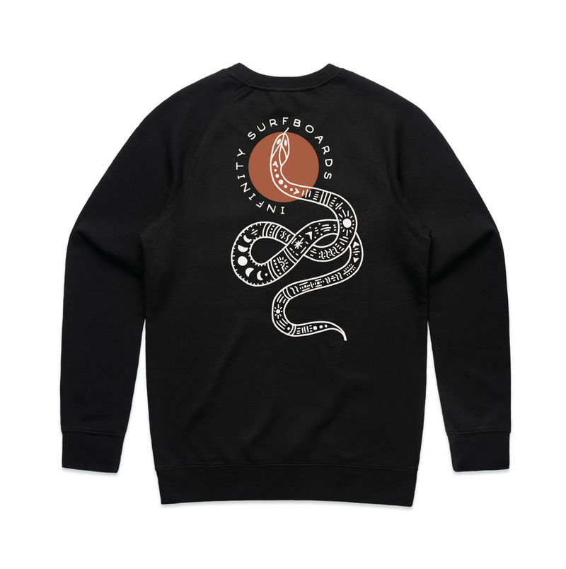 SNAKE CREWNECK